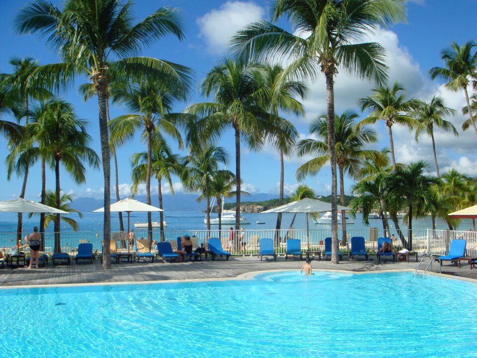 Pool blue leisure