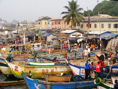 Elmina boat port photo