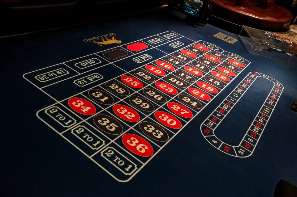 Gaming table roulette las vegas