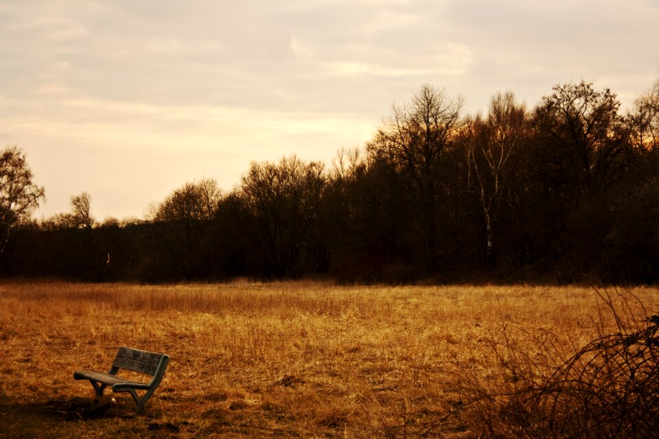 Silent sunset abendstimmung