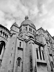 Montmartre france black photo