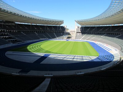 The olympic stadium german berlin