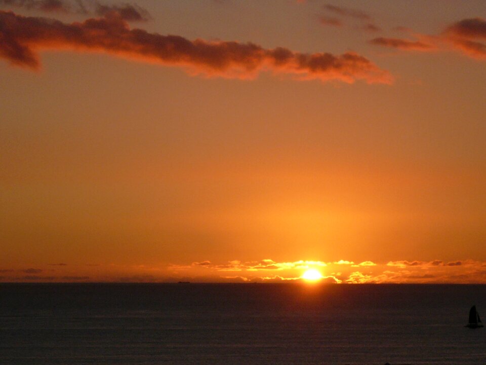Sunset vacation
