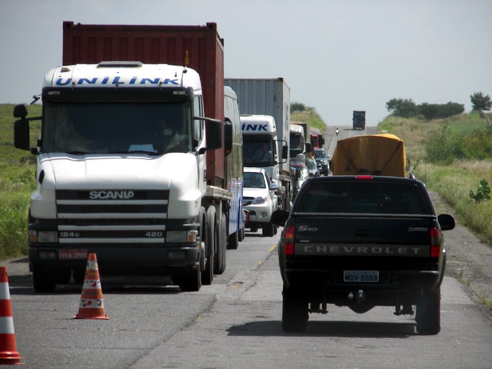 Traffic rent a car traffic jam