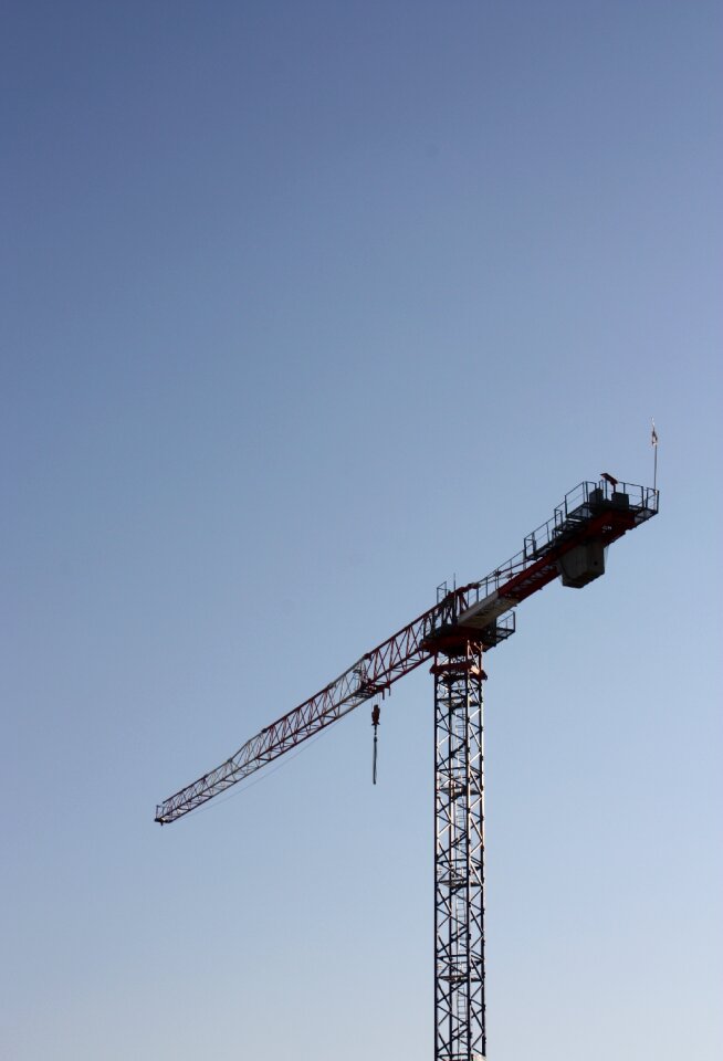 Crane work site