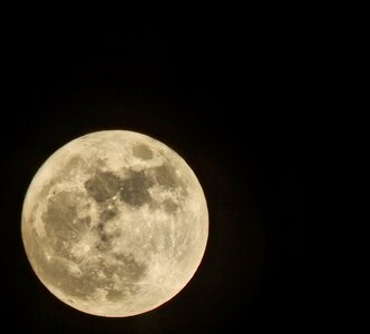 Full moon night dark