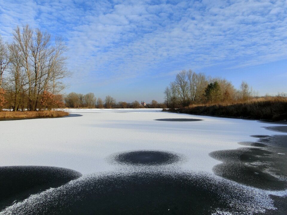 Snow light nature