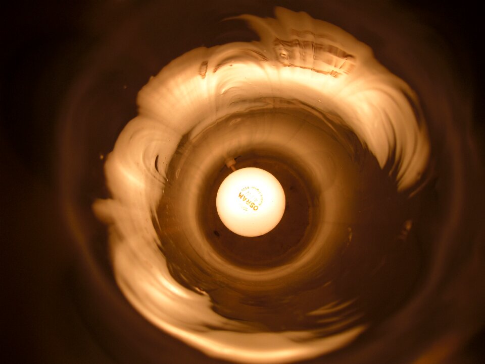 Lighting technology glass bulb