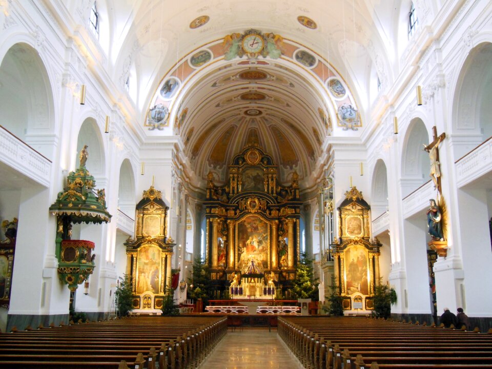 Upper bavaria basilica chapel