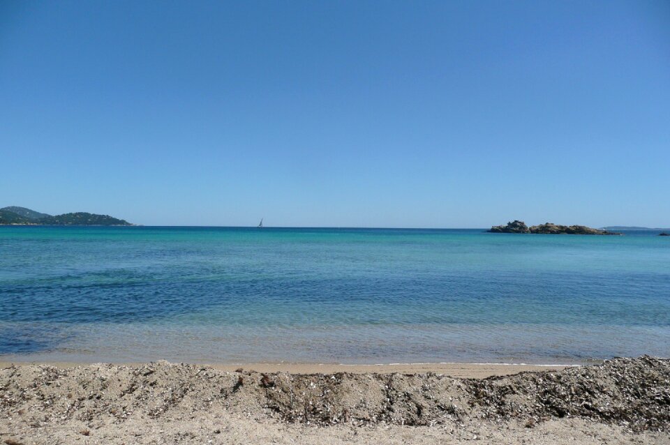 Beach sea mediterranean photo