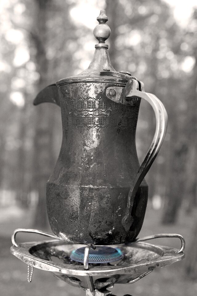 Natural gray coffee