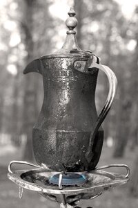 Natural gray coffee