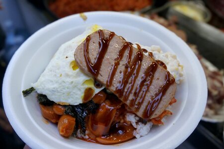 Bibimbap noryangjin stalls spam