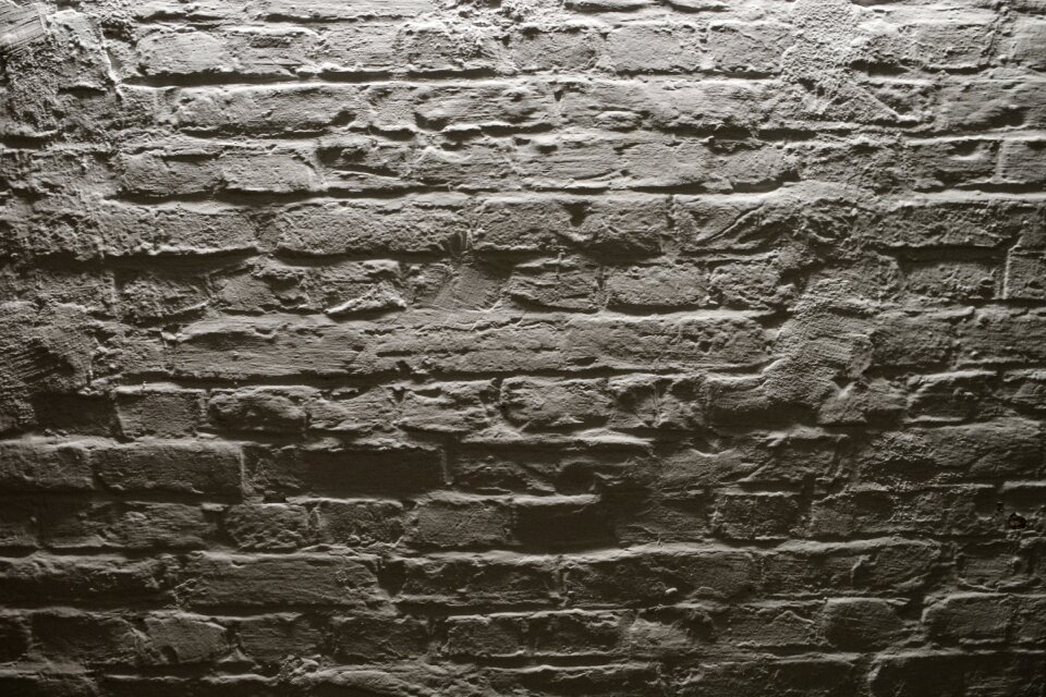 Bricked masonry white