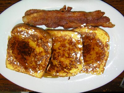 Bacon french toast