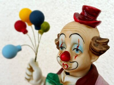 Colorful funny balloons