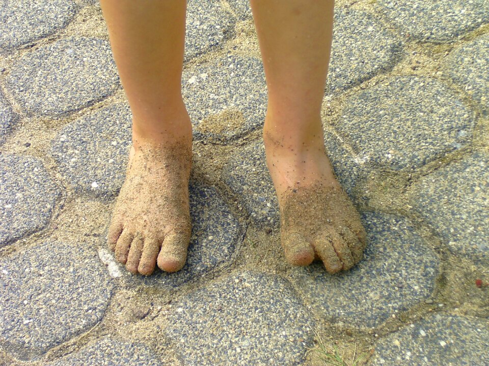 Feet children's feet bitch