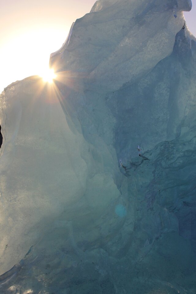 Reflection iceland eternal ice