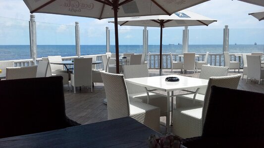 Cafe terrace photo