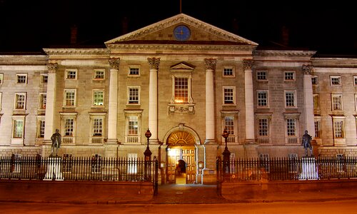 At night ireland
