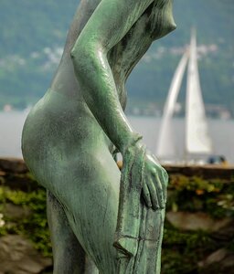 Statue brissago islands