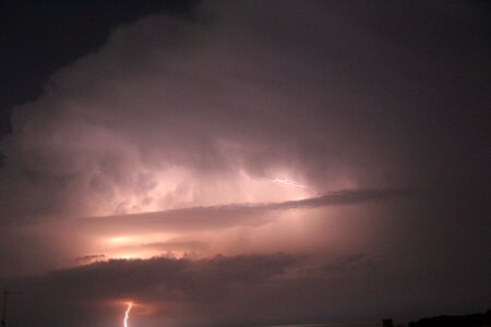 Storm sky evening