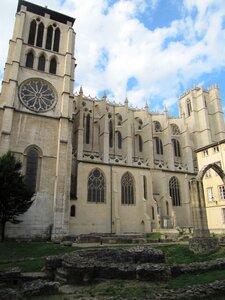 Lyon cathedral historic building