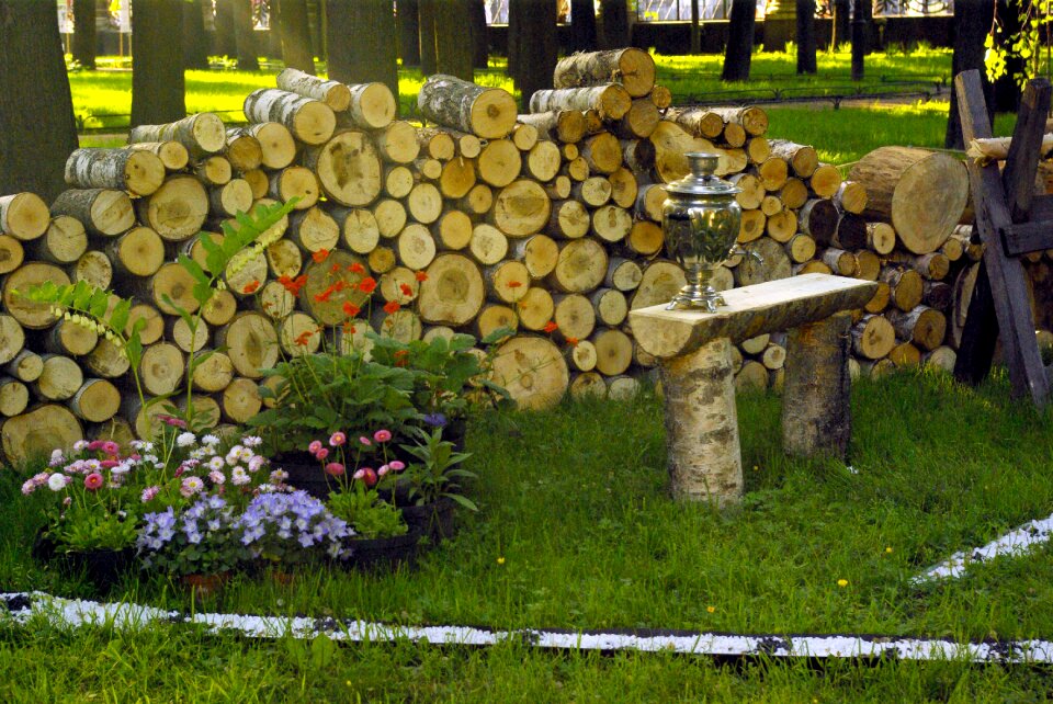 St petersburg russia exhibition of imperial gardens mikhailovsky garden