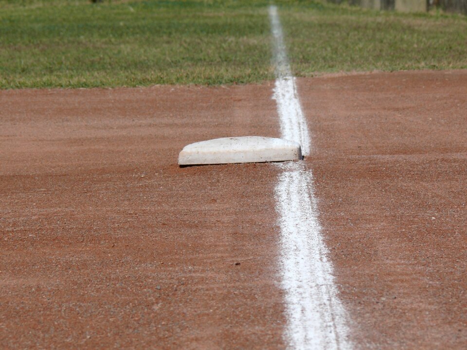 Baseball base infield