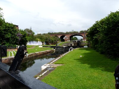 Channel water vegetation