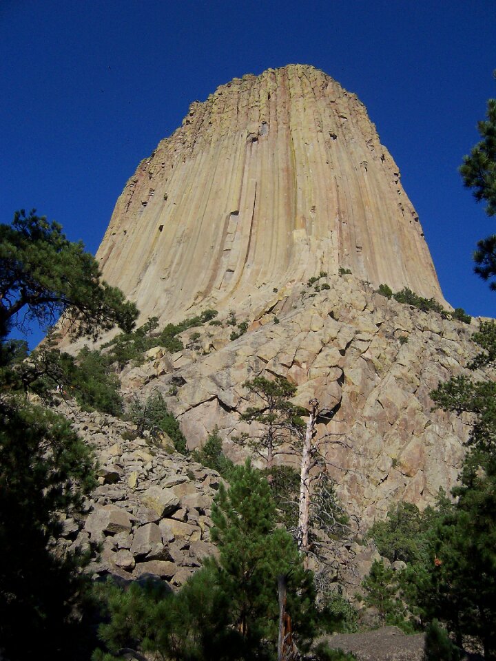 Mountain formation rock