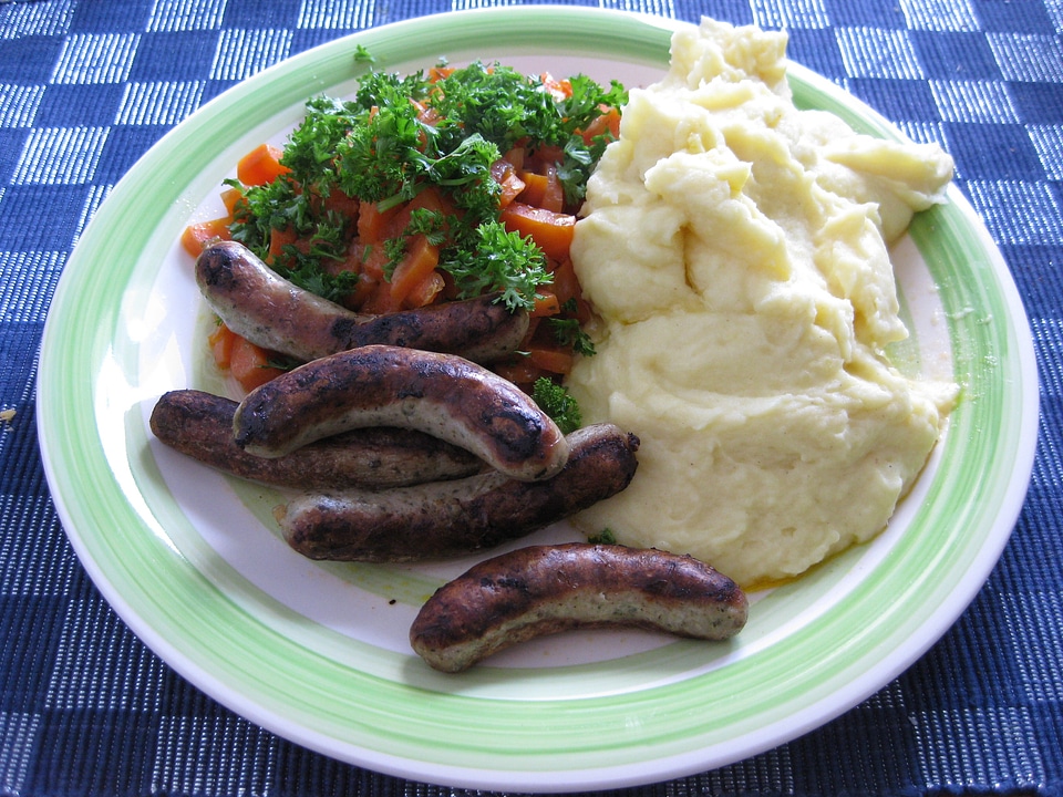 Vegetables carrot vegetable sausage