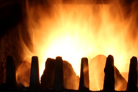 Ali fireplace flame