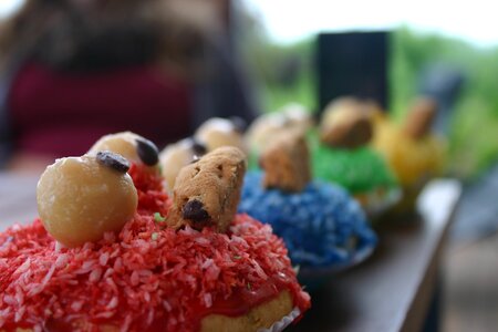 Muffins baked color