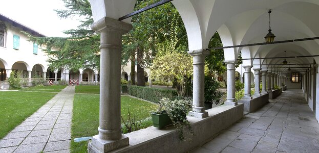 Friuli cividale cloister photo