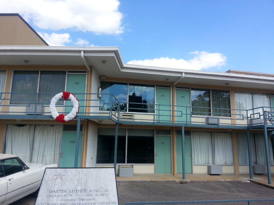 Martin luther king assassination site historic landmark