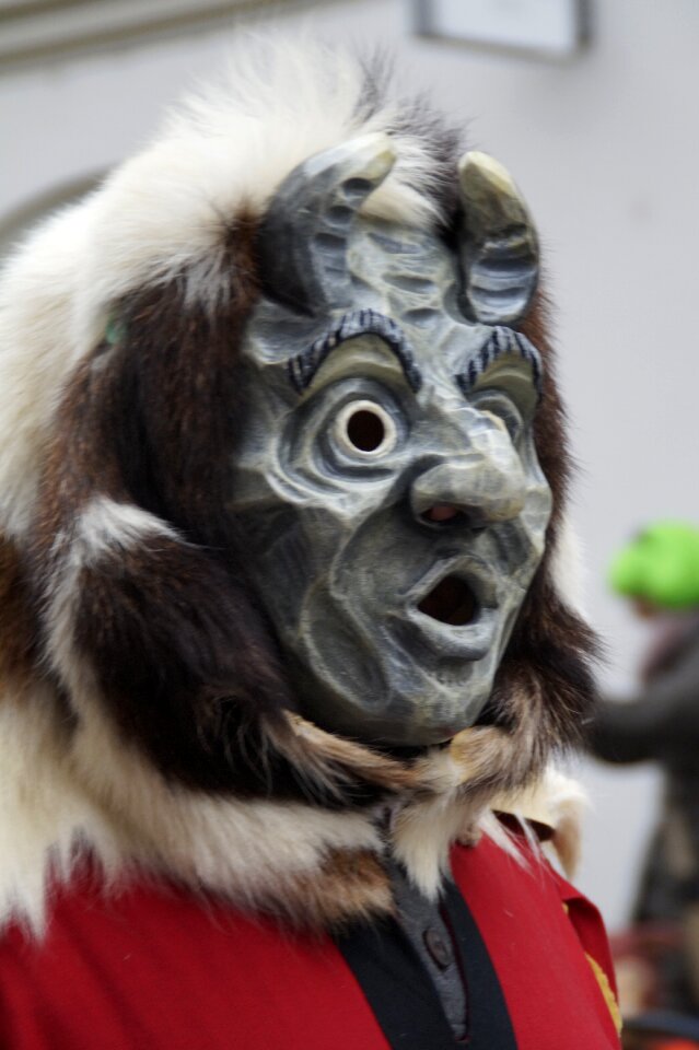 Close up face strassenfasnet
