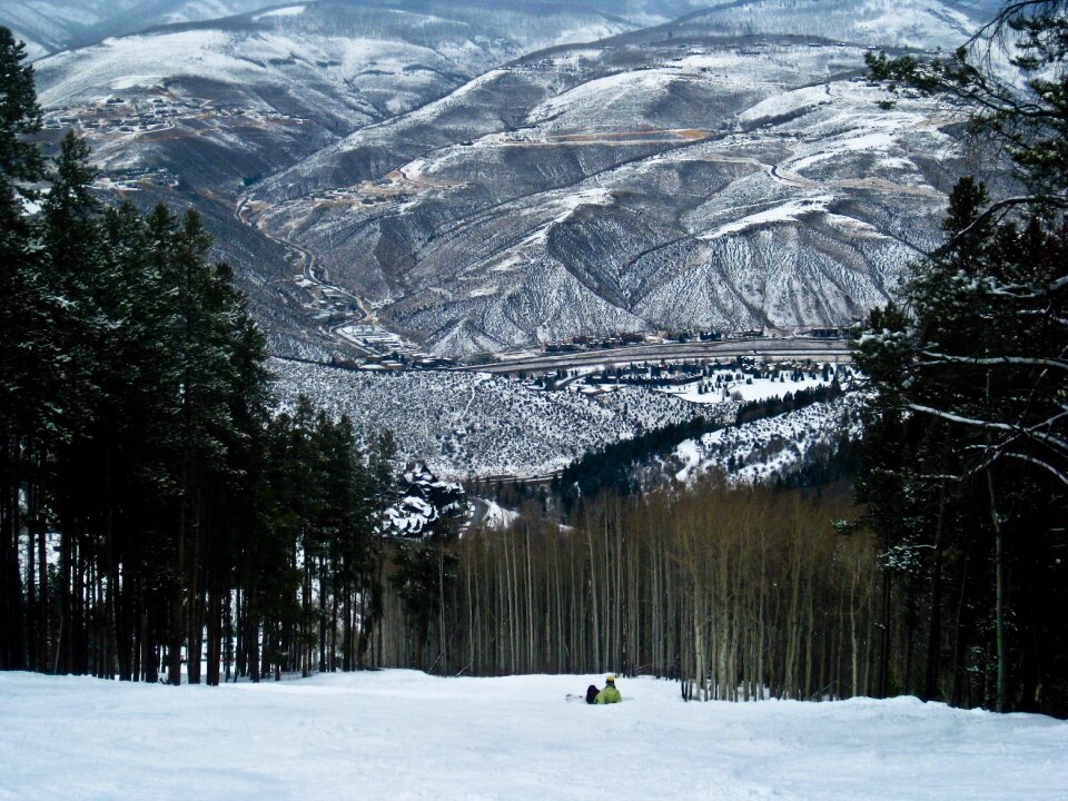 Outdoors landscape winter photo