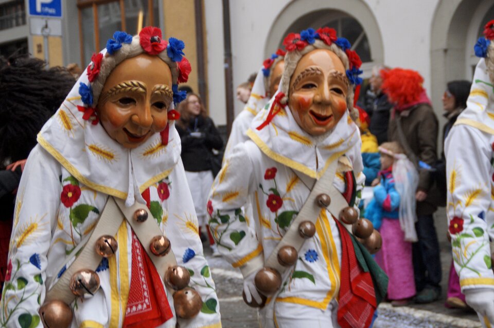 Carnival parade haes fool
