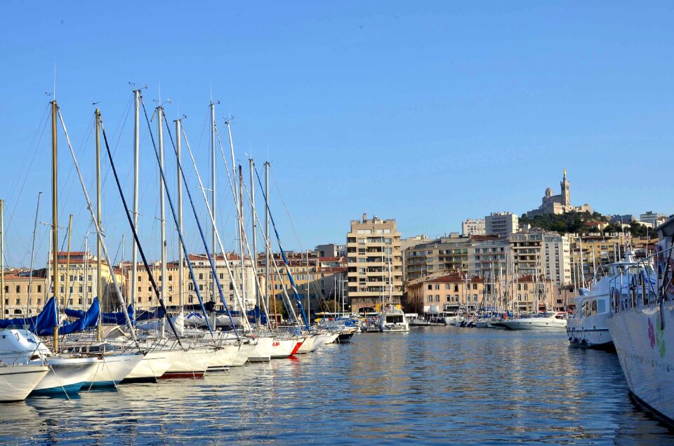 Marseille port our lady of the guard
