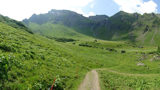 Landscape alps european