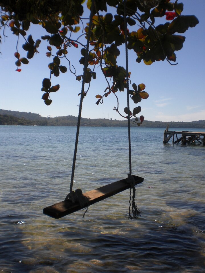 Swing sea swing by the sea