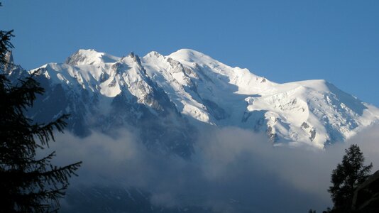 Mont blanc france alps photo