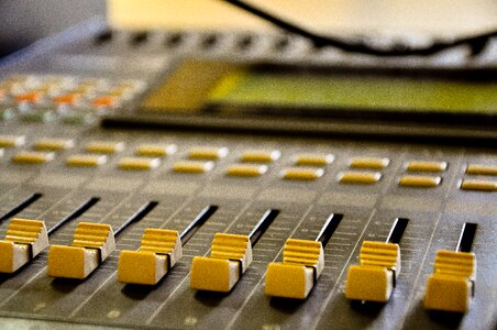 Radio estudio recording