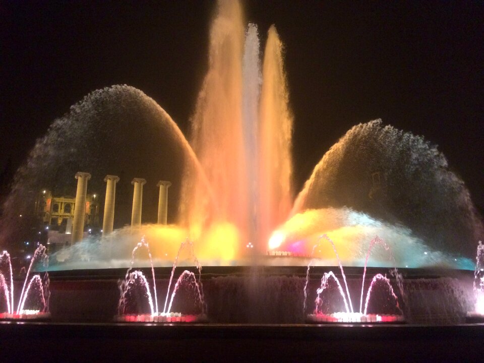Lights colors barcelona
