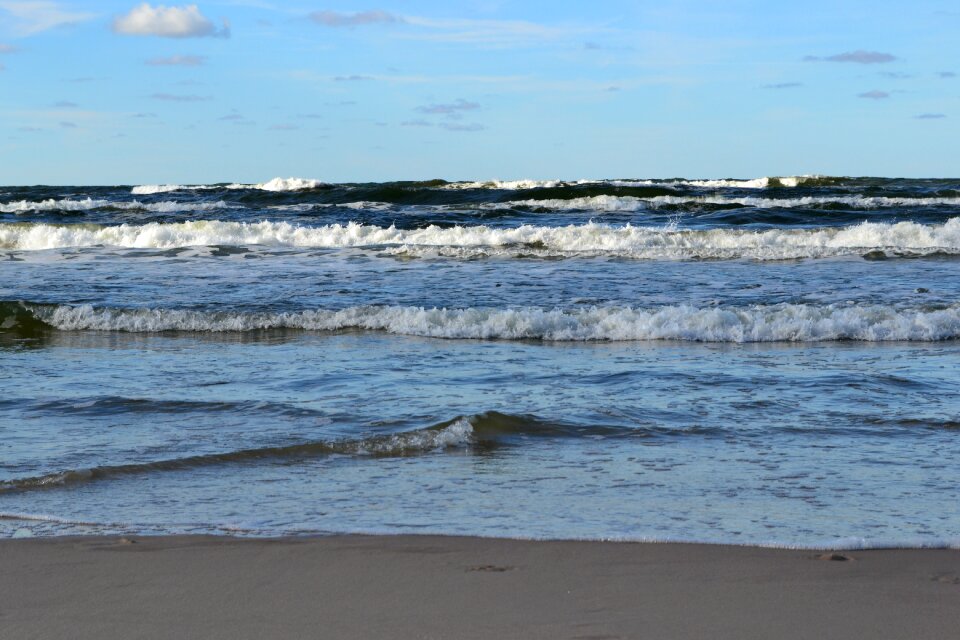 Sand ocean wave