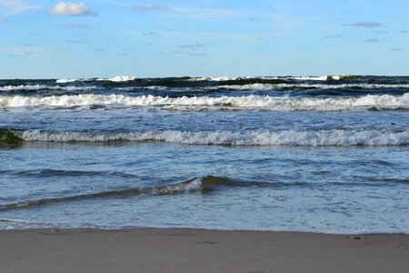 Sand ocean wave photo