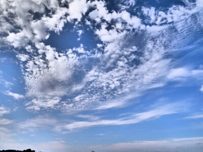 Sky cloud blue