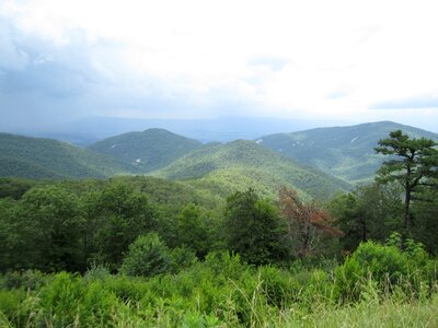 Nature scenic blue ridge parkway photo