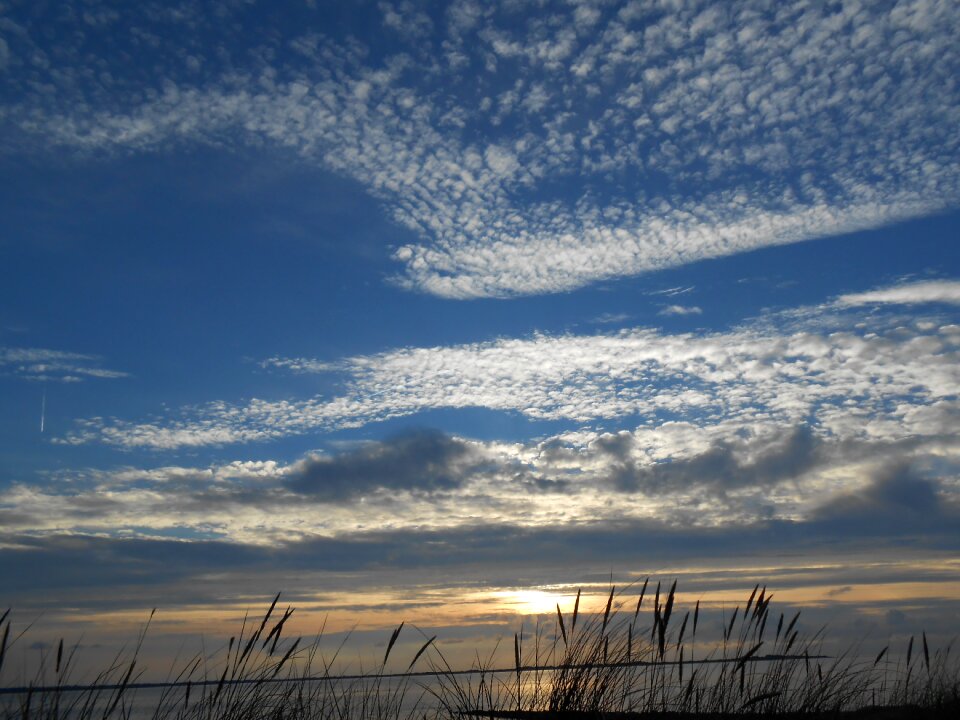 Clouds coast nature